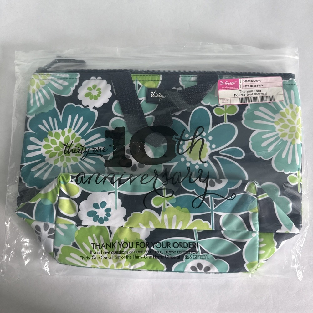 Thirty‎ One Lunch Break Thermal 832C Best Buds *  New in orig bag